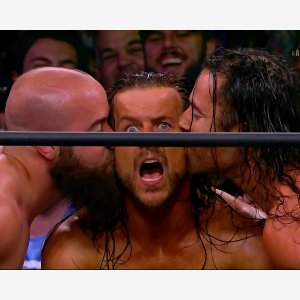 Adam Cole’s Surprise Kiss   Catch Wrestling Wwe Bisou